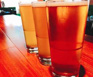 We offer a constantly rotating choice of Vermont beers on tap!